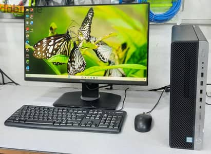 HP Core i7 3.60GHz Speed PC SSD 35x Time Fast 24"FHD BezzlelessMonitor