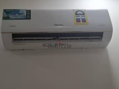 Hisense Split AC (Eco Cool) – Excellent Condition (Only 1 Year Used)