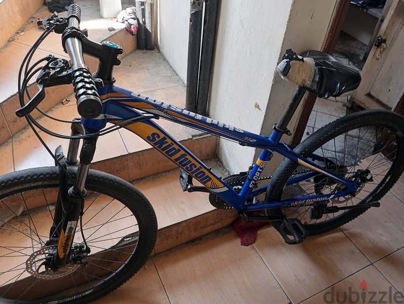 Skid Fusion M2 Mountain Bike (Blue) – Good Condition Brand 1