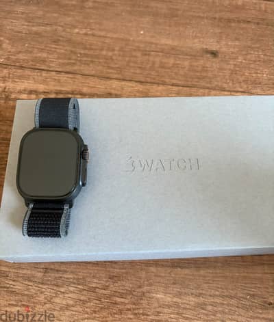 Apple Watch Ultra 3 titanium black
