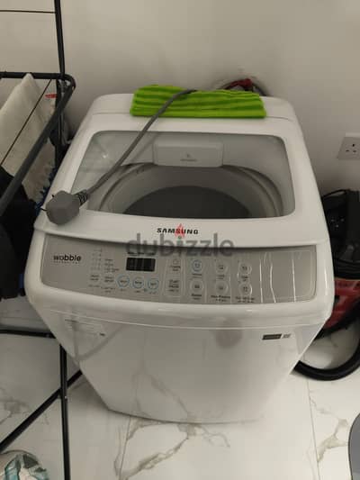 Samsung fully automatic washing machine.