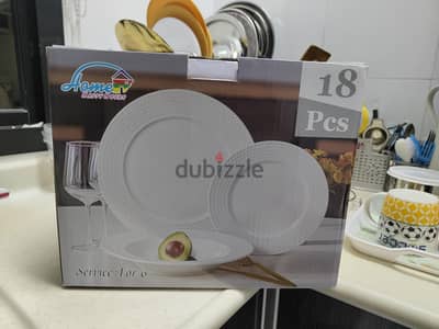 18 pcs dinner set