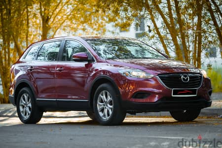 Mazda CX-9 2014 Red | V6 | 7-Seater | Mid Option | Bahrain Spec |