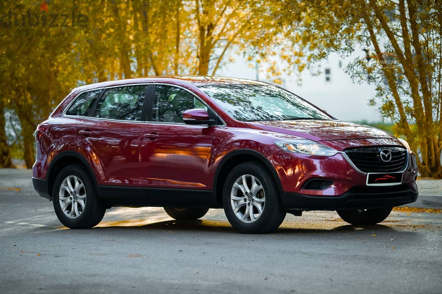 Mazda CX-9 2014 Red | V6 | 7-Seater | Mid Option | Bahrain Spec | 4