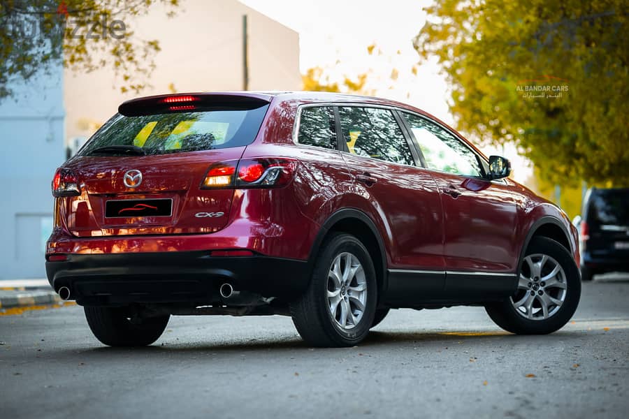 Mazda CX-9 2014 Red | V6 | 7-Seater | Mid Option | Bahrain Spec | 7