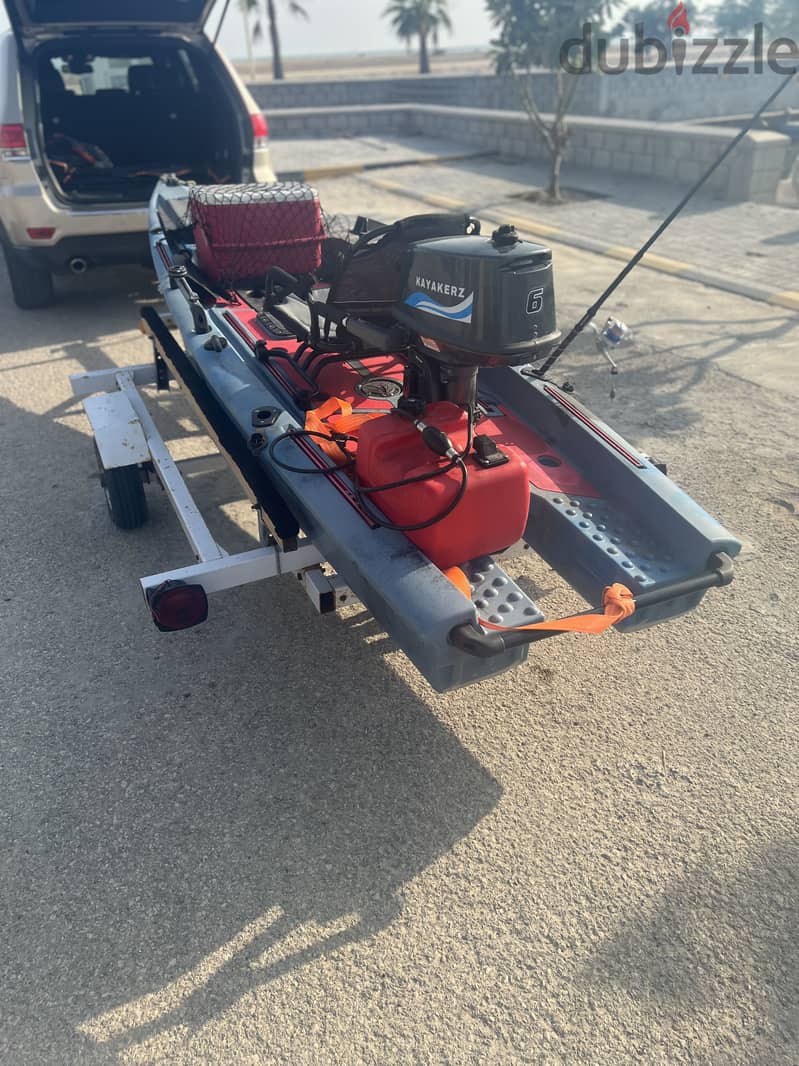 Kayak Skiff pro 2025 5