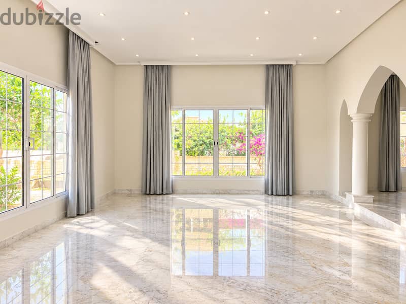 3BR Villa | Saar | Renovated | Private Garden | Maid’s Room 1