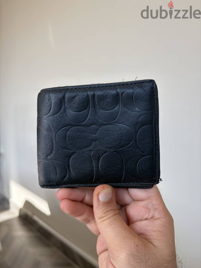 Two coach mens wallets 2