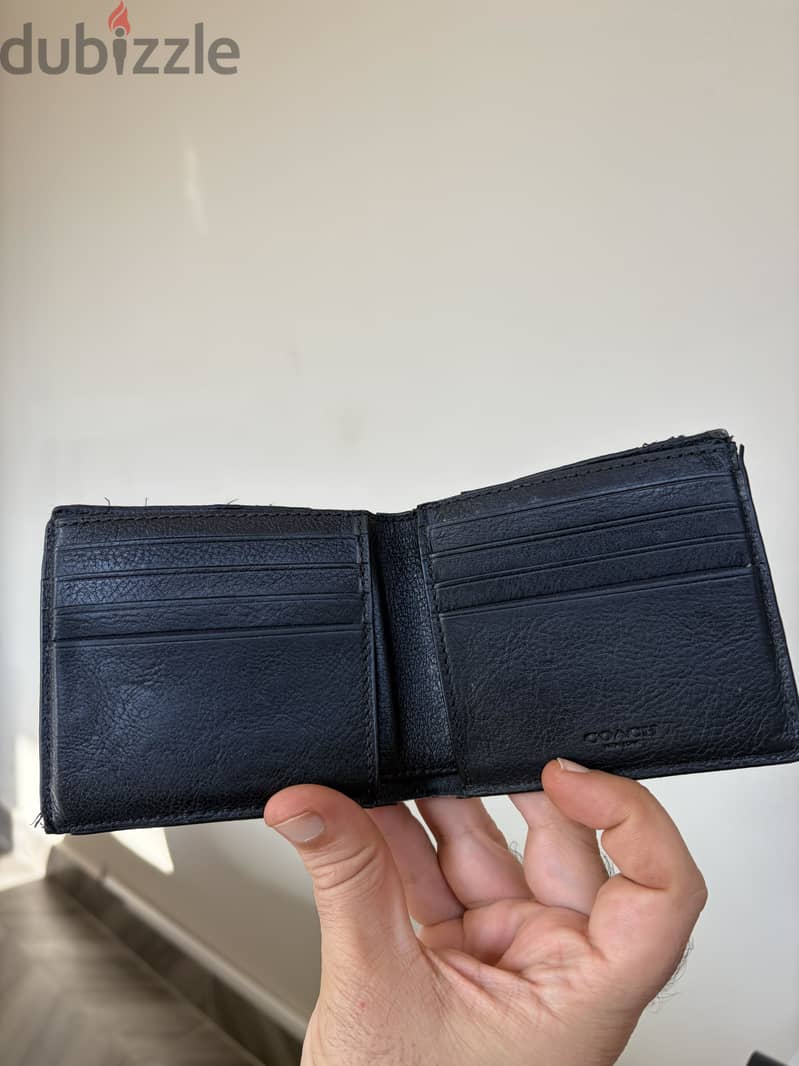 Two coach mens wallets 3