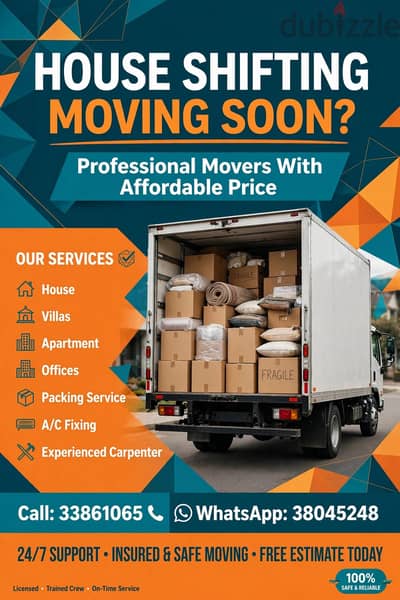House shifting service Bahrain