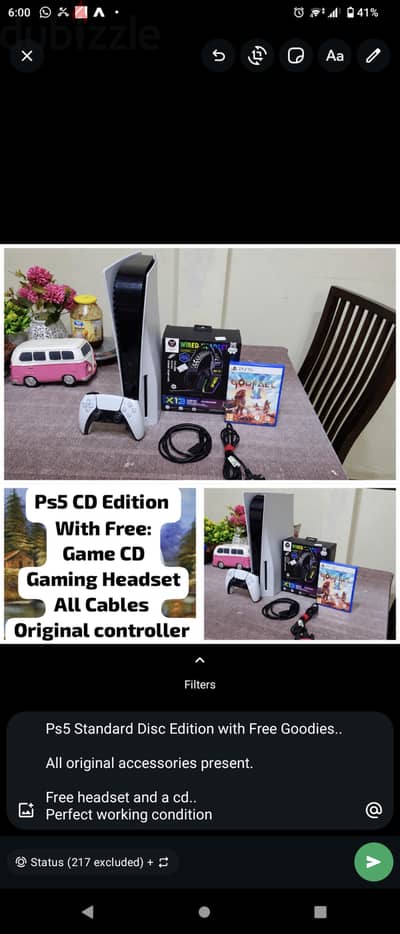 PS5 CD Edition perfect working with Free Goodies