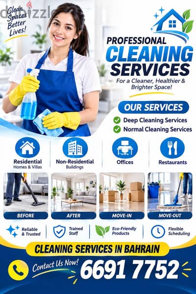 Cleaning housekeeping Services