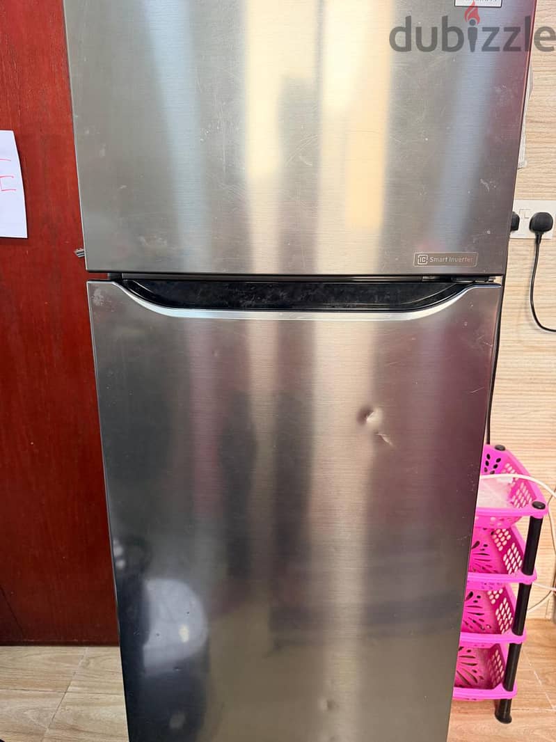 Urgent Sale - LG Double Door Fridge, Smart Inverter - Adliya 2