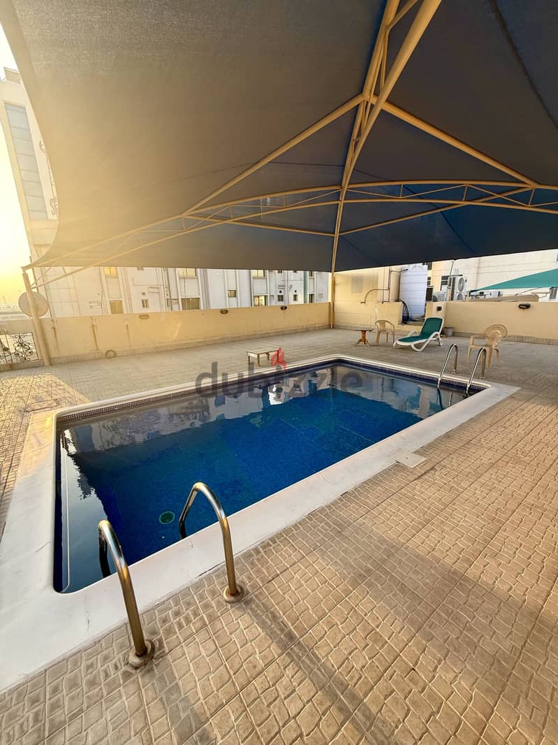 Fully Furnished 1 BHK flat including EWA in Adliya 5