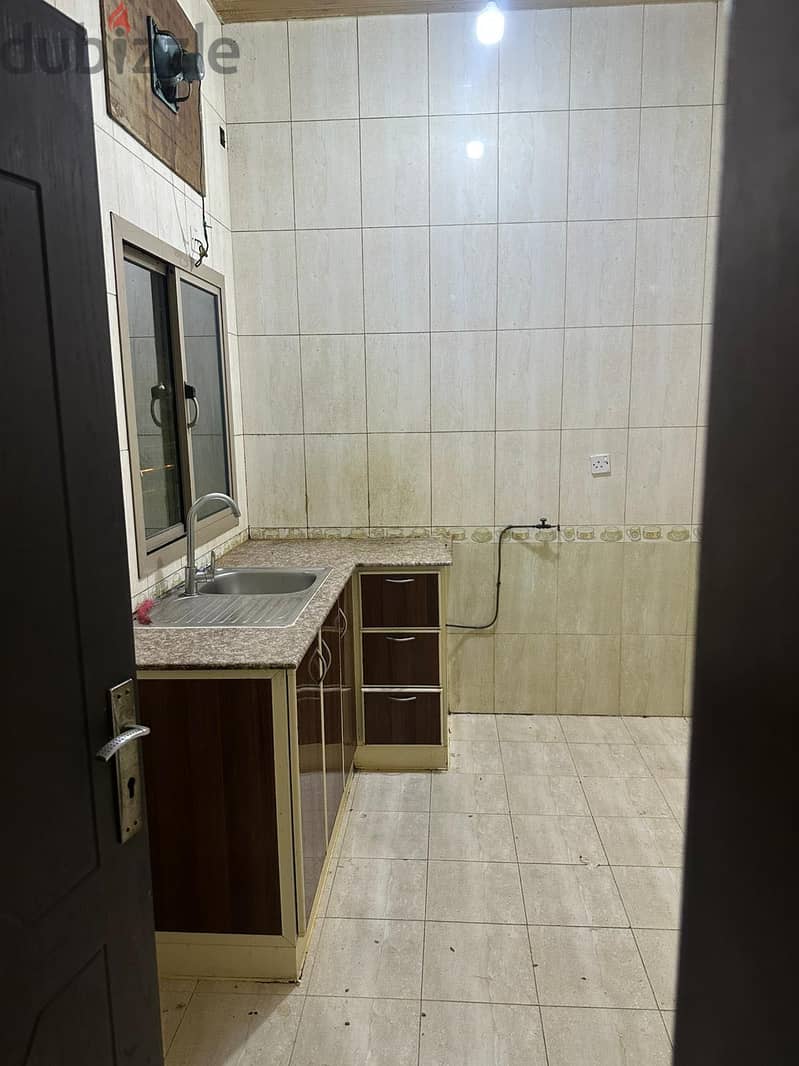 Flat for rent in west riffa for bachelor with unlimited ewa 220 BD 1
