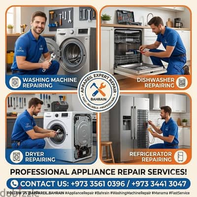 washing machine repair dryer dishwasher Fridge oven repair