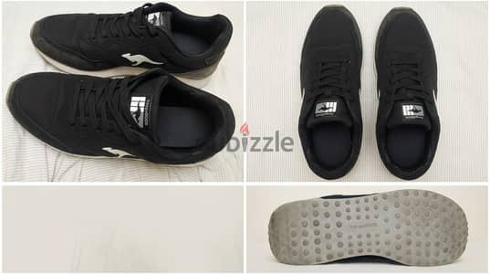 Gently Used KangaROOS Black Men’s Casual Sneakers.