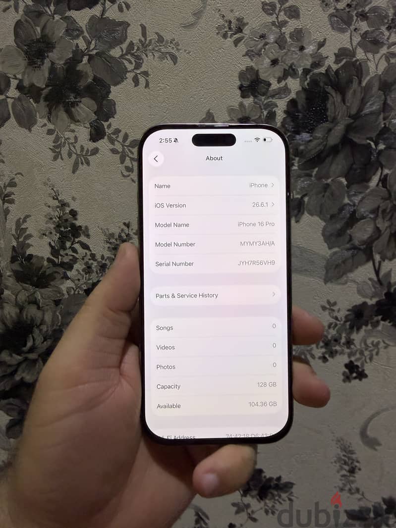 iPhone 16 Pro Titanium | 128GB  | 89%   |screen changed 2