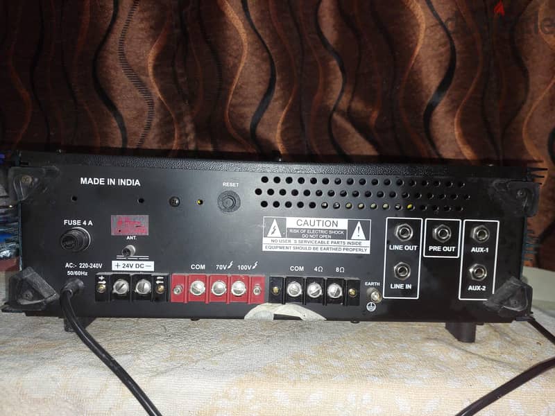 MAX X300 W amplifier Remote and boss woofer boss speaker and Bluetooth 9
