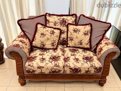 Sofa Set - 4 Seater  (2 Seater And 2 Single Seater) Teapoy