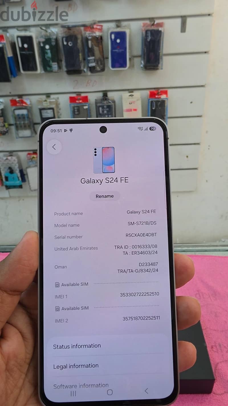 Samsung S24 FE 256GB 1