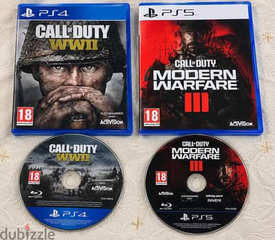 call of duty modern warfare 3 and cod ww2