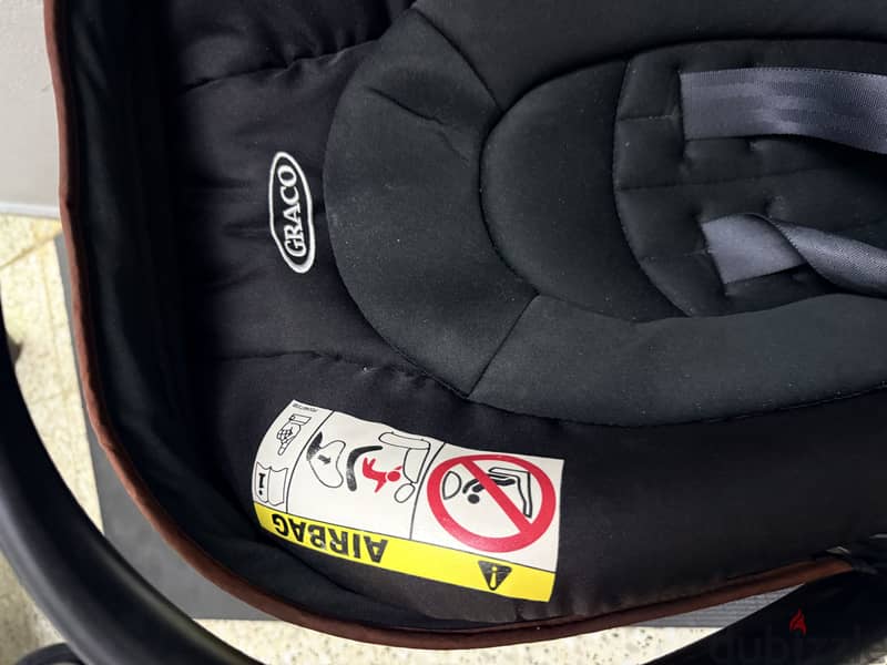 Graco Evo baby stroller & infant car seat 1