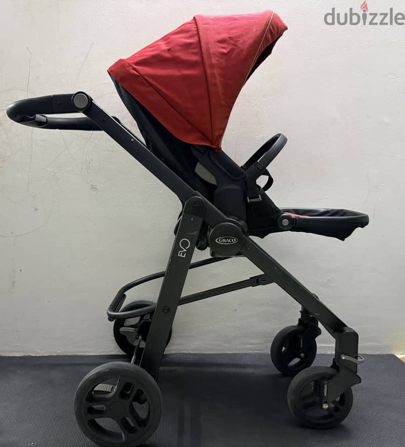 Graco Evo baby stroller & infant car seat 3