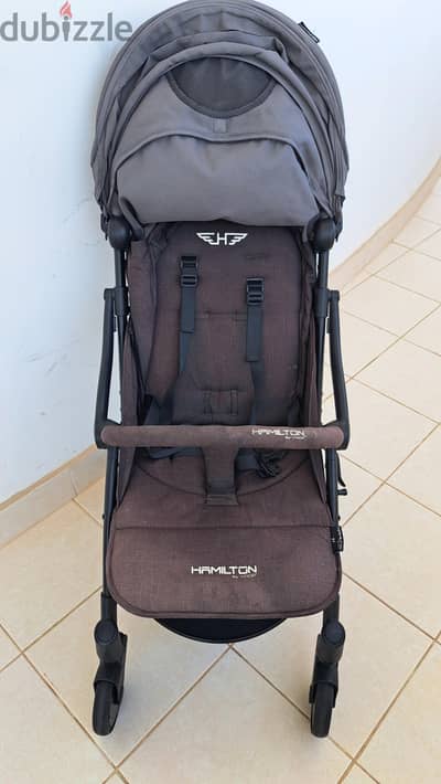 Hamilton by Yoop S1 Plus Buggy, Lightweight Foldable Stroller,