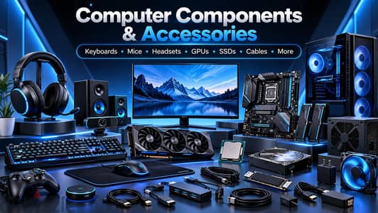 Computer Components, Gaming Gear & Electronics Accessories