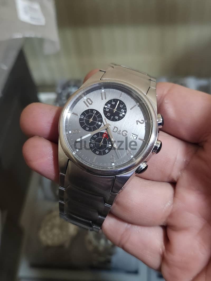 Dolce & Gabanna mens chronograph watch 1