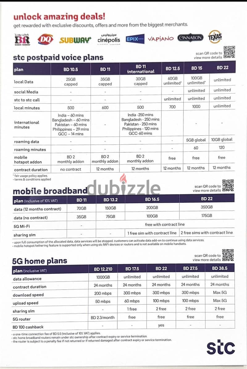 STC Sim cards Mifi and Router available 5