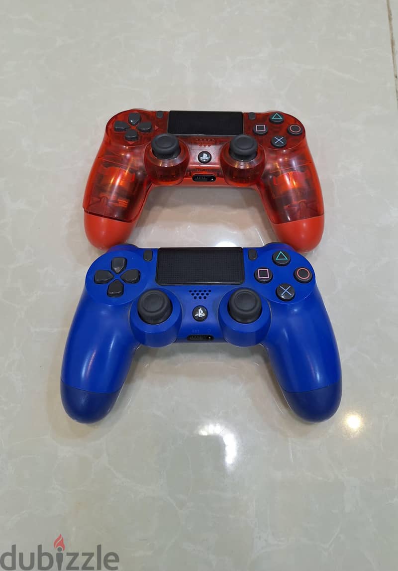 ps4 slim + dell monitor + 2 original controller and gaming headphone 4