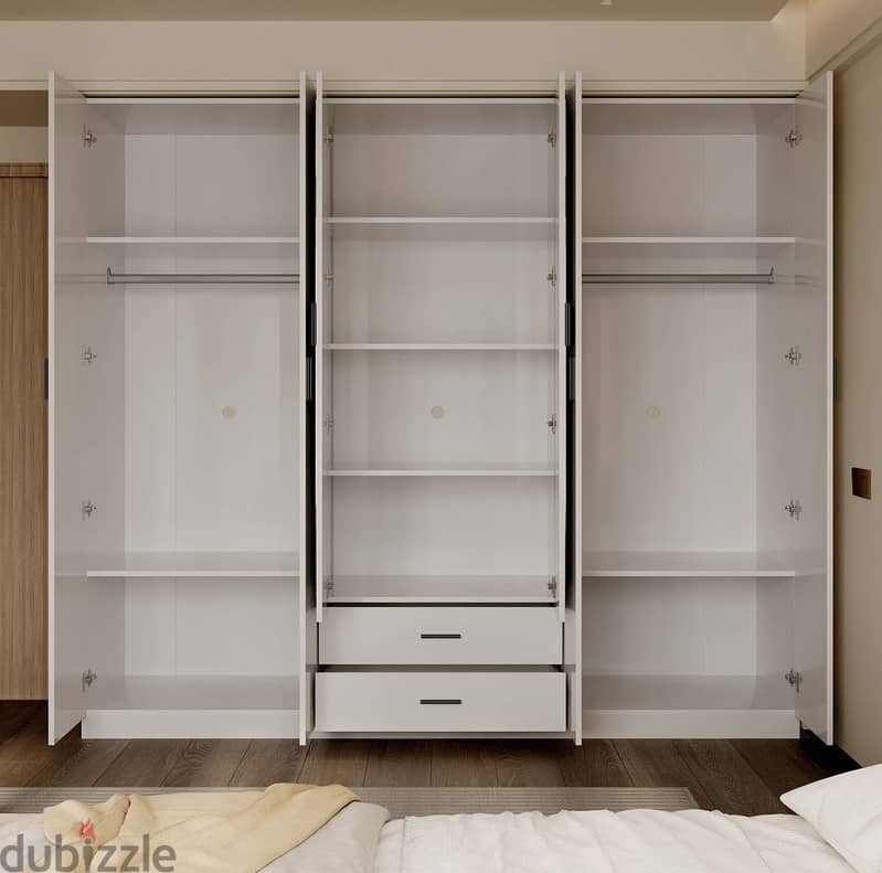 6 door wardrobe. 1