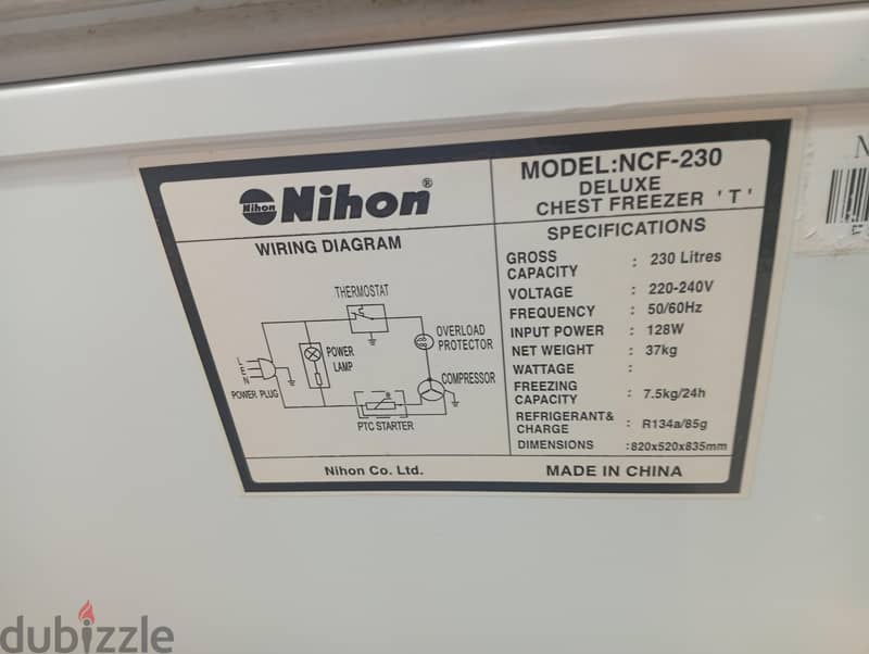nihoon mini freezer 3