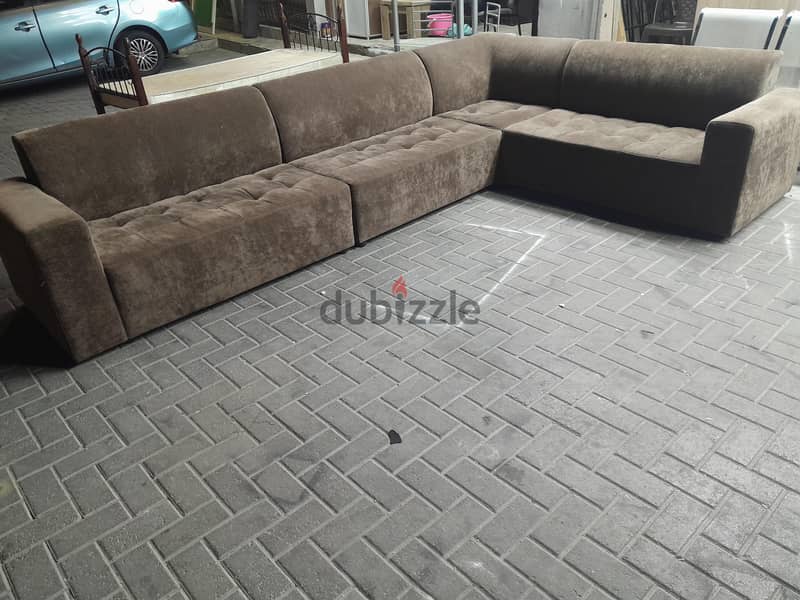 7 seater L shape sofa 1