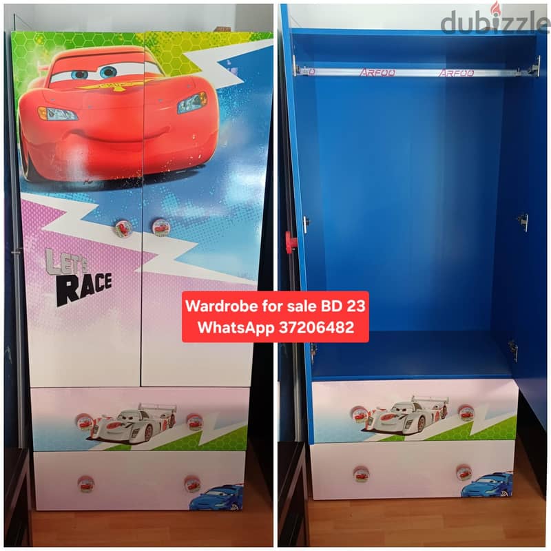 Wardrobe with Mirror and other items for sale with Delivery 2