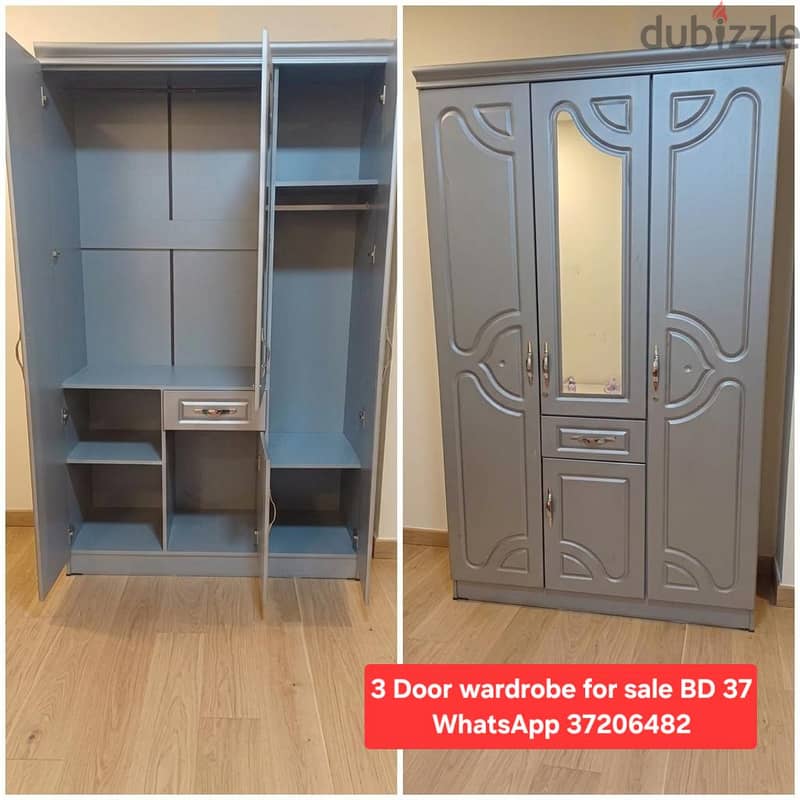 Wardrobe with Mirror and other items for sale with Delivery 4