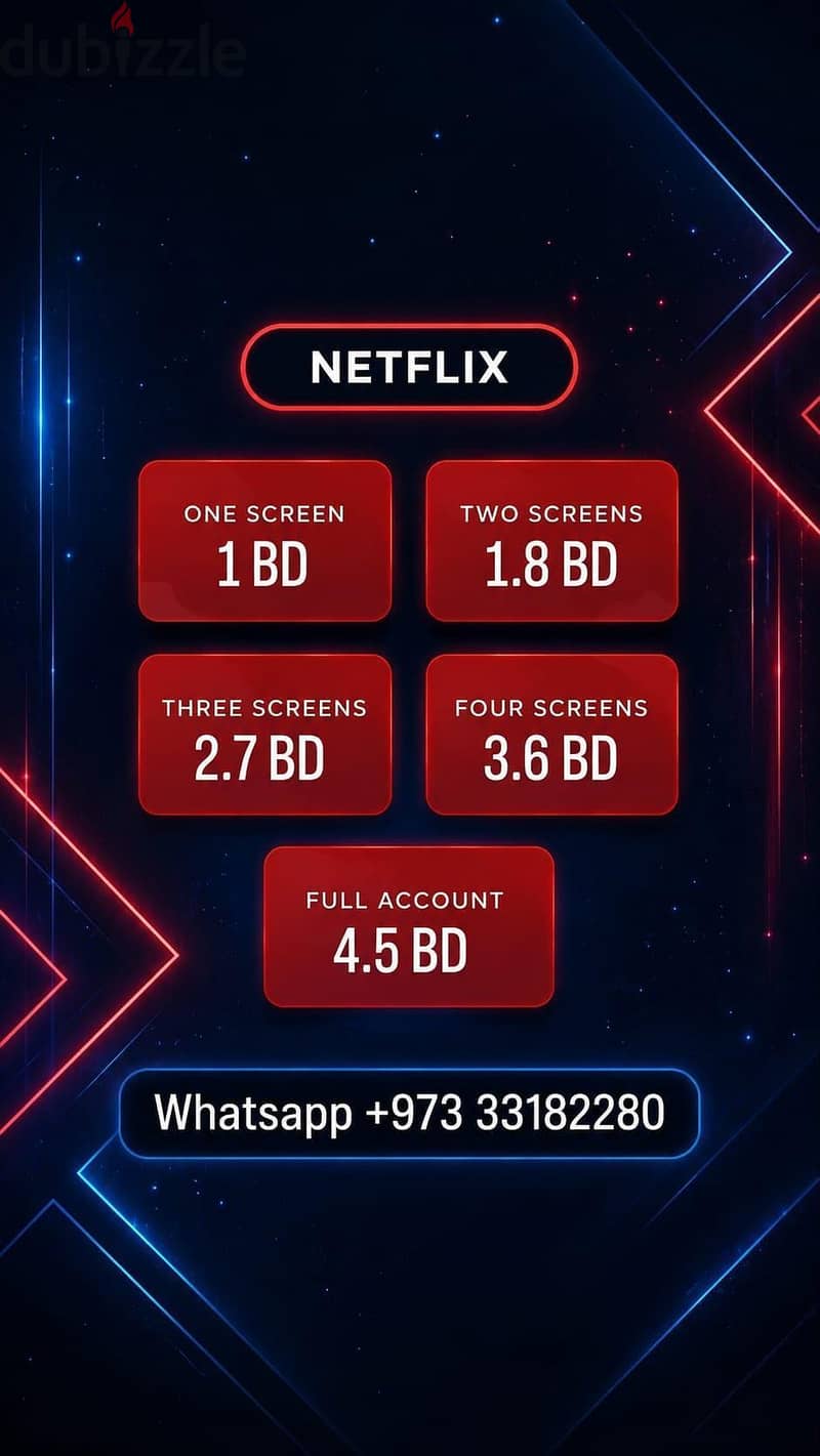 Netflix + Prime Video 2 bd Both Accounts Subscriptionnss 1 Month 4K HD 1