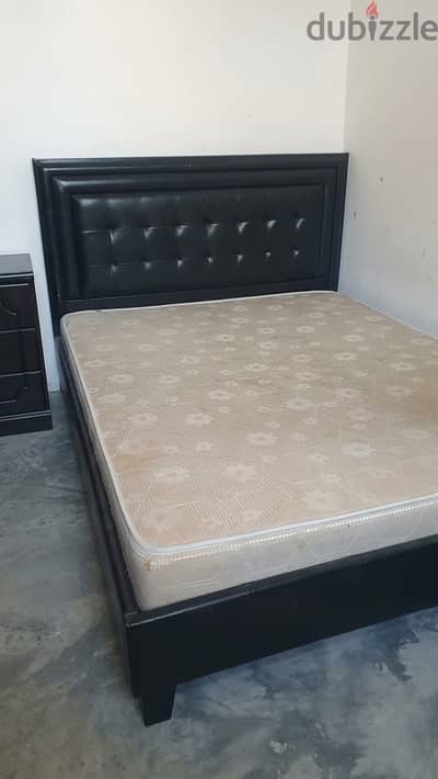 Strong bed for sale with matress