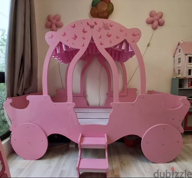 Princess carriage bed 2