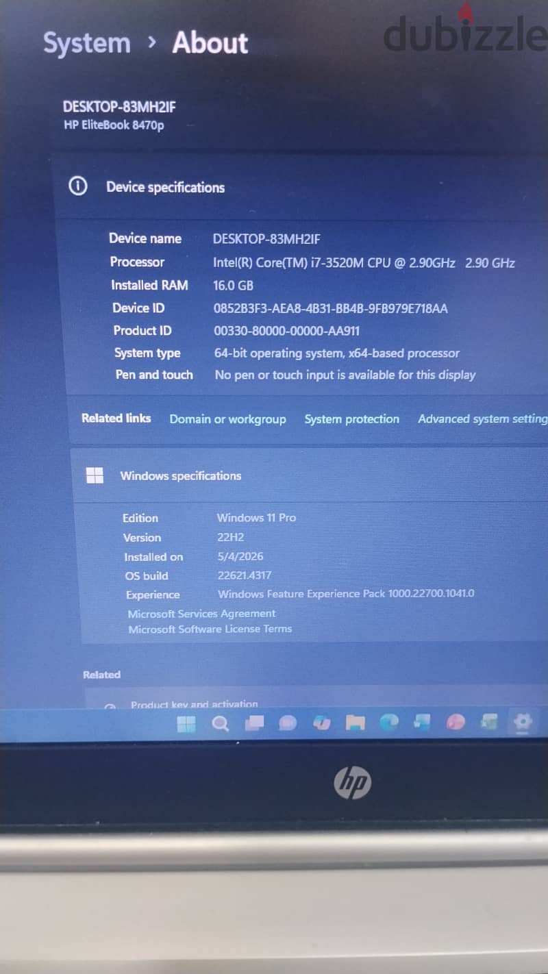 HP I7 16GB RAM EXCELLENT CONDITION (FAST SELLING) 3