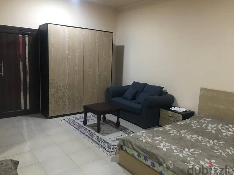 للايجار ستديو مفروش في جدعلي. For rent F F  studio in Jidali 1