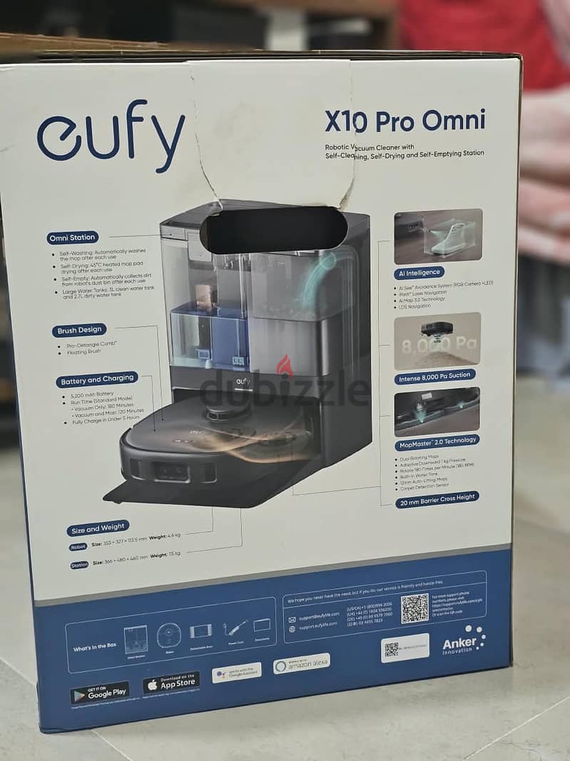 FOR SALE: Eufy X10 Pro Omni Robot Vacuum & Mop 3