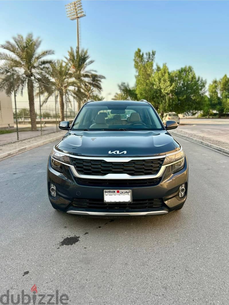 Kia Seltos 2021 model, good condition for sale 1