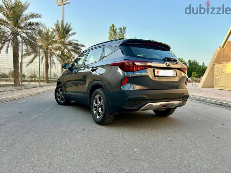 Kia Seltos 2021 model, good condition for sale 3