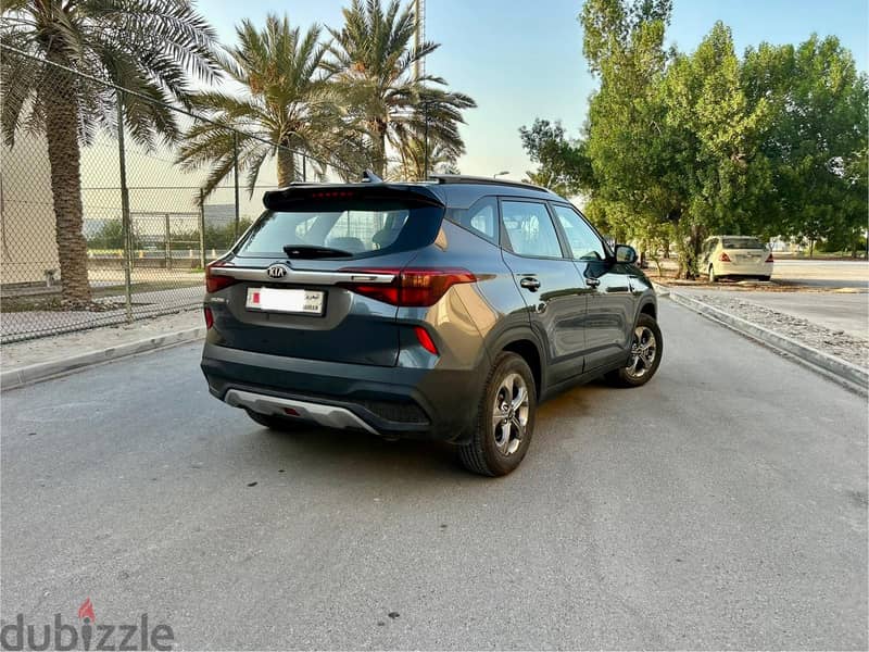 Kia Seltos 2021 model, good condition for sale 5