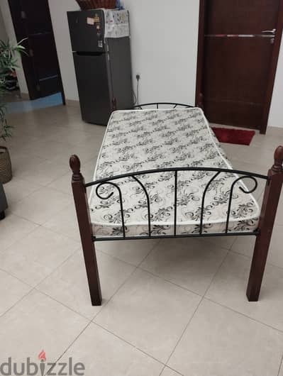 Single bed with mattress . . . Elegant. . .