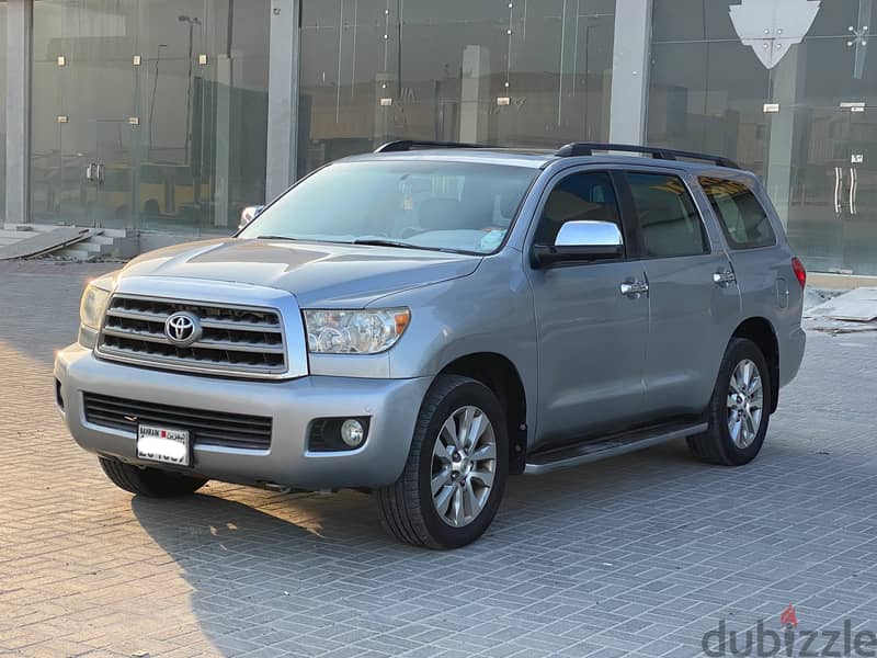 Toyota Sequoia 2012 Silver 1
