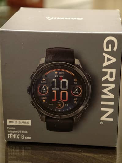 Garmin Fenix 8 47 mm DLC titanium sapphire